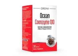 Дієтична добавка, Коензим Q10 Orzax Ocean Coenzyme Q10, 30 капсул Дієтична добавка, Коензим Q10 Orzax Ocean Coenzyme Q10, 30 капсул