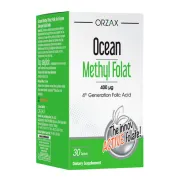 Дієтична добавка Фолієва кислота Orzax Ocean Methyl Folat, 30 таблеток