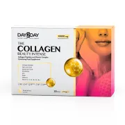 Антивіковий комплекс колагену, вітамінів та мінералів Day2Day The Collagen Beauty Intense Bovine, 30 саше Антивіковий комплекс колагену, вітамінів та мінералів Day2Day The Collagen Beauty Intense Bovine, 30 саше