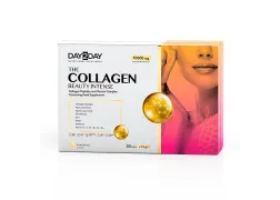 Антивіковий комплекс колагену, вітамінів та мінералів Day2Day The Collagen Beauty Intense Bovine, 30 саше Антивіковий комплекс колагену, вітамінів та мінералів Day2Day The Collagen Beauty Intense Bovine, 30 саше
