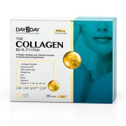 Морський колаген з комплексом вітамінів та антиоксидантів Day2Day The Collagen Beauty Fish, 30 саше
