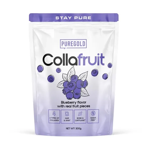 Коллаген Pure Gold Protein CollaFruit Blueberry, 300 г - Фото№1