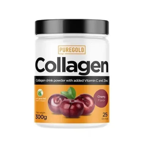 Коллаген Pure Gold Collagen Cherry, 300 г - Фото№1 Коллаген Pure Gold Collagen Cherry, 300 г - Фото№1