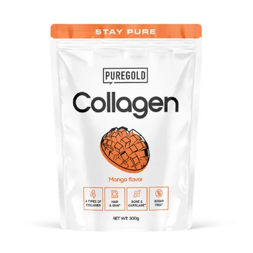 Коллаген Pure Gold Collagen Tropical Mango with Mango pieces, 300 г - Фото№1 Коллаген Pure Gold Collagen Tropical Mango with Mango pieces, 300 г - Фото№1