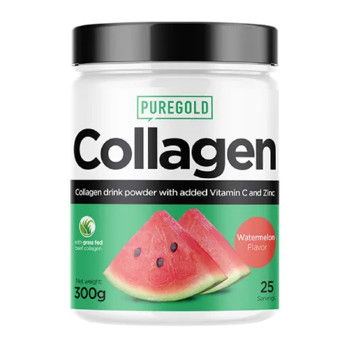 Колаген Pure Gold Collagen Watermelon, 300 г - Фото№1 Колаген Pure Gold Collagen Watermelon, 300 г - Фото№1