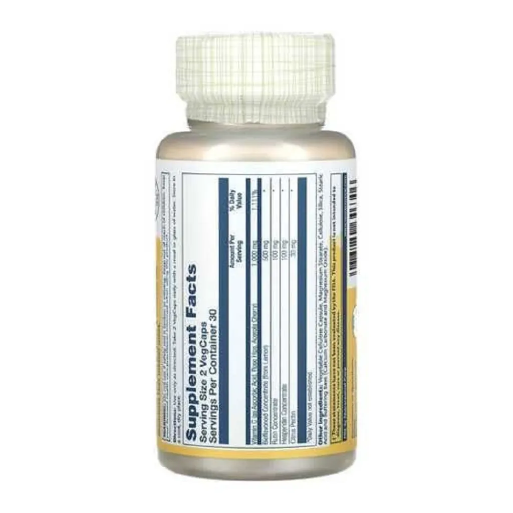 Витамин C Super Bio Vitamin C 1000mg Solaray