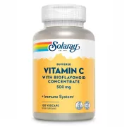 Вітамін C Solaray Vitamin C with Bioflavonoid Concentrate 500mg, 100 капсул Вітамін C Solaray Vitamin C with Bioflavonoid Concentrate 500mg, 100 капсул