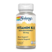 Вітамін К,Vitamin K-2 MK-7 50mcg Solaray, 30 капсул Вітамін К,Vitamin K-2 MK-7 50mcg Solaray, 30 капсул