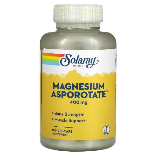 Магний Magnesium Asporotate 400mg Solaray - Фото№1