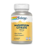 Магній Magnesium Citrate 400mg Solaray, 90 таблеток
