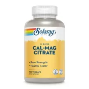 Мінеральний комплекс Solaray Cal-Mag Citrate, 180 капсул Мінеральний комплекс Solaray Cal-Mag Citrate, 180 капсул
