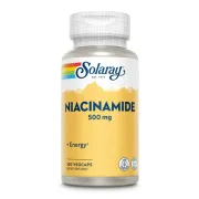 Вітамін В3 Solaray Niacinamide 500mg, 100 капсул