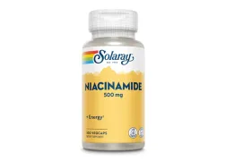 Вітамін В3 Solaray Niacinamide 500mg, 100 капсул Вітамін В3 Solaray Niacinamide 500mg, 100 капсул