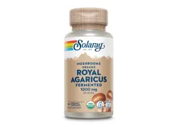 Суперфуди Org Grown Fermented Royal Agaricus 500mg Solaray, 60 капсул Суперфуди Org Grown Fermented Royal Agaricus 500mg Solaray, 60 капсул