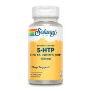 Амінокислоти Solaray Guaranteed Potency 5-HTP + St. John's 100mg, 30 капсул