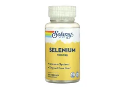 Антиоксидант Solaray Selenium 100mcg, 100 капсул Антиоксидант Solaray Selenium 100mcg, 100 капсул