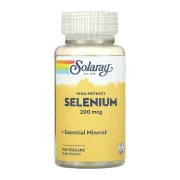 Антиоксидант Solaray Selenium 200mcg, 100 капсул