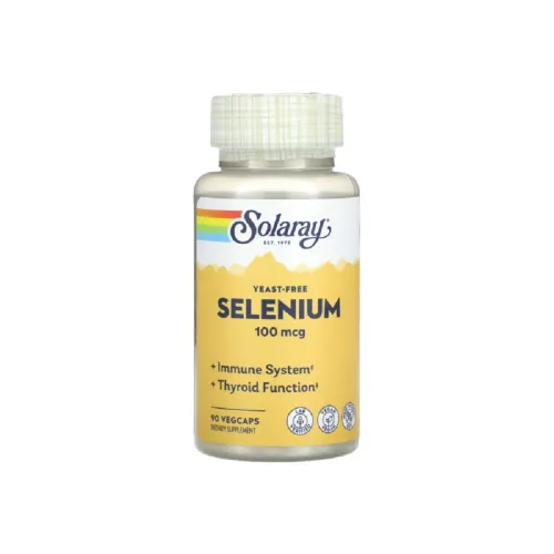 Антиоксиданти Selenium Yeast Free 100mcg Solaray, 90 капсул - Фото№1 Антиоксиданти Selenium Yeast Free 100mcg Solaray, 90 капсул - Фото№1