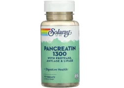 Ферменти Pancreatin 1300 Digestive Enz 1300mg Solaray, 90 капсул Ферменти Pancreatin 1300 Digestive Enz 1300mg Solaray, 90 капсул