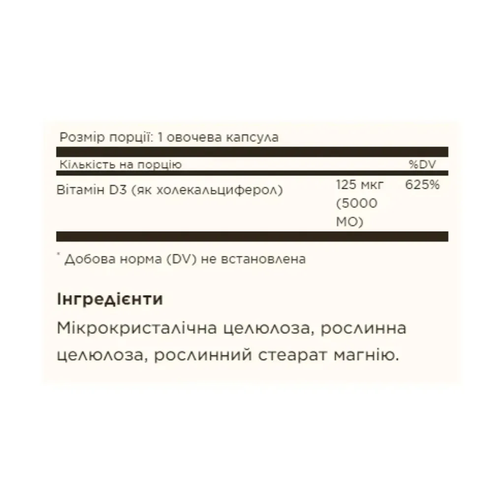 Витамин Д Solgar Vitamin D3 (Cholecalciferol) 55/125 mcg Витамин Д Solgar Vitamin D3 (Cholecalciferol) 55/125 mcg
