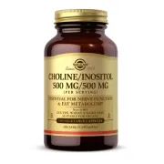 Вітамін В4 Solgar Choline/Inositol 500мг/500мг, 100 капсул