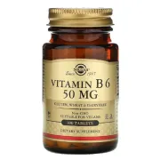 Вітамін В6 Vitamin B6 50mg Solgar, 100 таблеток