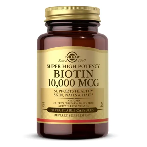 Вітамін В7 Biotin 10,000mcg Solgar - Фото№1