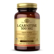 Амінокислоти Solgar L-Carnitine 500mg, 60 таблеток