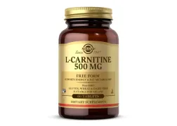 Амінокислоти Solgar L-Carnitine 500mg, 60 таблеток Амінокислоти Solgar L-Carnitine 500mg, 60 таблеток