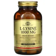 Амінокислоти Solgar L-Lysine 1000 mg, 100 капсул Амінокислоти Solgar L-Lysine 1000 mg, 100 капсул