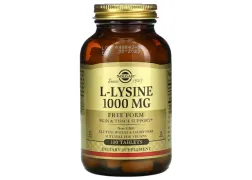 Амінокислоти Solgar L-Lysine 1000 mg, 100 капсул Амінокислоти Solgar L-Lysine 1000 mg, 100 капсул