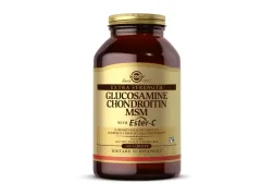 Хондропротектори Solgar Extra Strength Glucosamine Chondroitin MSM with Ester-C, 180 таблеток Хондропротектори Solgar Extra Strength Glucosamine Chondroitin MSM with Ester-C, 180 таблеток