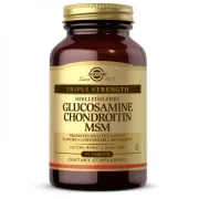 Хондропротектори Solgar Triple Strength Glucosamine Chondroitin MSM, 60 таблеток