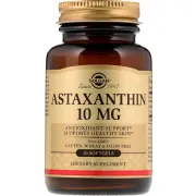 Антиоксидант Astaxanthin 10 mg Solgar, 30 м'яких капсул Антиоксидант Astaxanthin 10 mg Solgar, 30 м'яких капсул