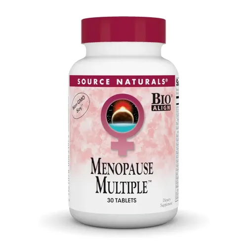 Мультивитамины для женщин Source Naturals Menopause Multiple, 30 таблеток - Фото№1 Мультивитамины для женщин Source Naturals Menopause Multiple, 30 таблеток - Фото№1