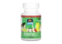 Дієтична добавка для розумової концентрації Source Naturals Attentive Child, 60 таблеток Дієтична добавка для розумової концентрації Source Naturals Attentive Child, 60 таблеток