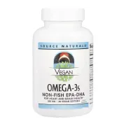 Омега Source Naturals Vegan Omega-3s EPA-DHA 300mg, 60 капсул Омега Source Naturals Vegan Omega-3s EPA-DHA 300mg, 60 капсул