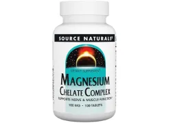 Магній Magnesium Chelate Complex 100mg Source Naturals Магній Magnesium Chelate Complex 100mg Source Naturals