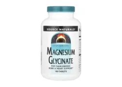 Магній Magnesium Glycinate Source Naturals, 180 таблеток Магній Magnesium Glycinate Source Naturals, 180 таблеток
