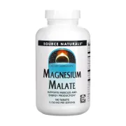 Дієтична добавка Магній Source Naturals Magnesium Malate 1250mg, 90 таблеток