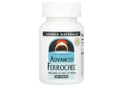 Залізо Source Naturals Advanced Ferrochel™ 27 mg Залізо Source Naturals Advanced Ferrochel™ 27 mg