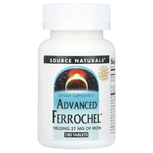 Железо Source Naturals Advanced Ferrochel™ 27 mg - Фото№1 Железо Source Naturals Advanced Ferrochel™ 27 mg - Фото№1