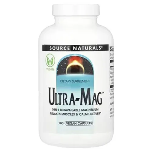 Магній Ultra-Mag Source Naturals - Фото№1 Магній Ultra-Mag Source Naturals - Фото№1
