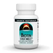 Вітамін В7 Biotin Fast Melt 10000 mcg Source Naturals