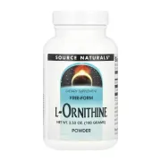 Амінокислота Source Naturals L-Ornithine, 100 г Амінокислота Source Naturals L-Ornithine, 100 г