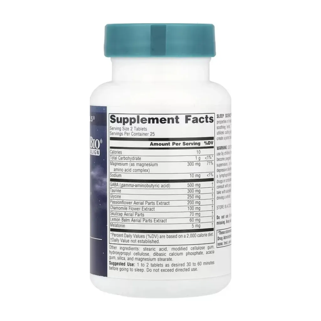 Мелатонін Source Naturals Sleep Science NightRest with Melatonin Мелатонін Source Naturals Sleep Science NightRest with Melatonin