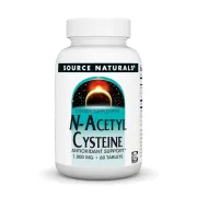 Антиоксидант Source Naturals N-Acetyl Cysteine 1000mg, 60 таблеток
