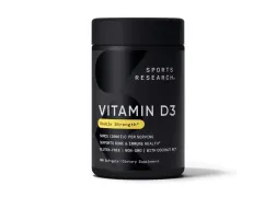 Вітамін Д Sport Research Vitamin D3 50/125 мкг, 360 капсул Вітамін Д Sport Research Vitamin D3 50/125 мкг, 360 капсул