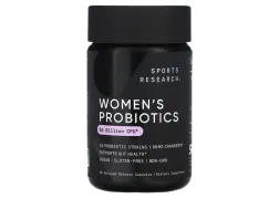 Пробіотики жіночі, Daily Women's Probiotics 65 Billion CFU Sports Research, 30 капсул Пробіотики жіночі, Daily Women's Probiotics 65 Billion CFU Sports Research, 30 капсул