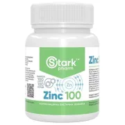 Дієтична добавка цинк Stark Zinc 100mg Stark Pharm, 100 таблеток Дієтична добавка цинк Stark Zinc 100mg Stark Pharm, 100 таблеток